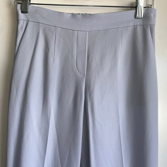 BABATON Atelier Conan Baby Blue Cropped Slim Leg Pull-On Trousers Size 2 - Picture 2 of 13